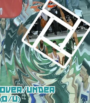 Over under on bucks game