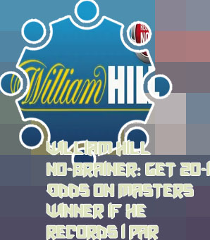 William hill masters odds